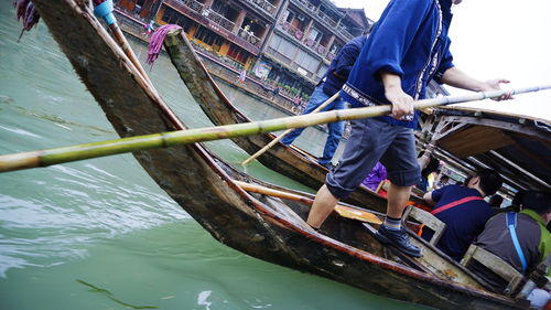 Boat in sea