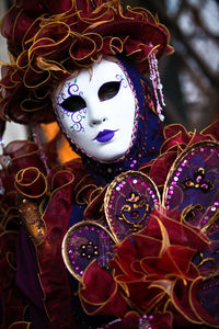 Close-up of decoration for sale in market