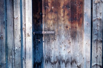 Full frame shot of closed door