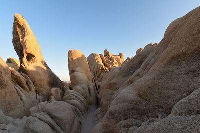 Rock formation, joshua tree national park