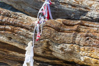 View of rock formation