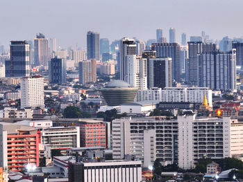 Buildings in city of bangkok