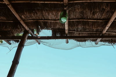 Low angle view of built structure against the sky