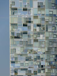 Low angle view of modern building