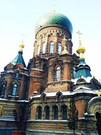 Low angle view of church