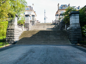 Low angle view of staircase