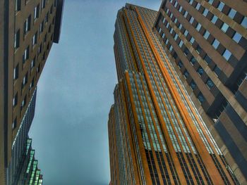 Low angle view of modern building