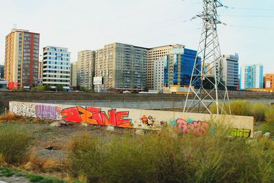 Buildings in city