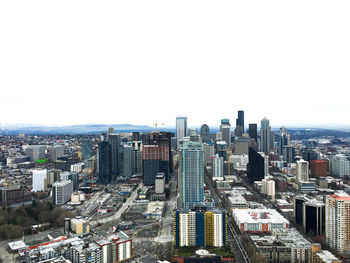 Aerial view of cityscape