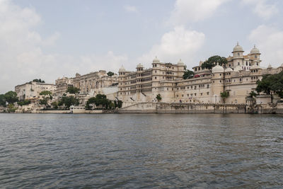 Buildings at waterfront