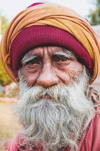 Portrait of man wearing hat