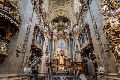 Interior of cathedral