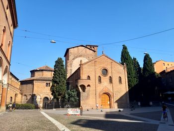 One of seven or better four remaining  churches at santo stefano piazza, bologna
