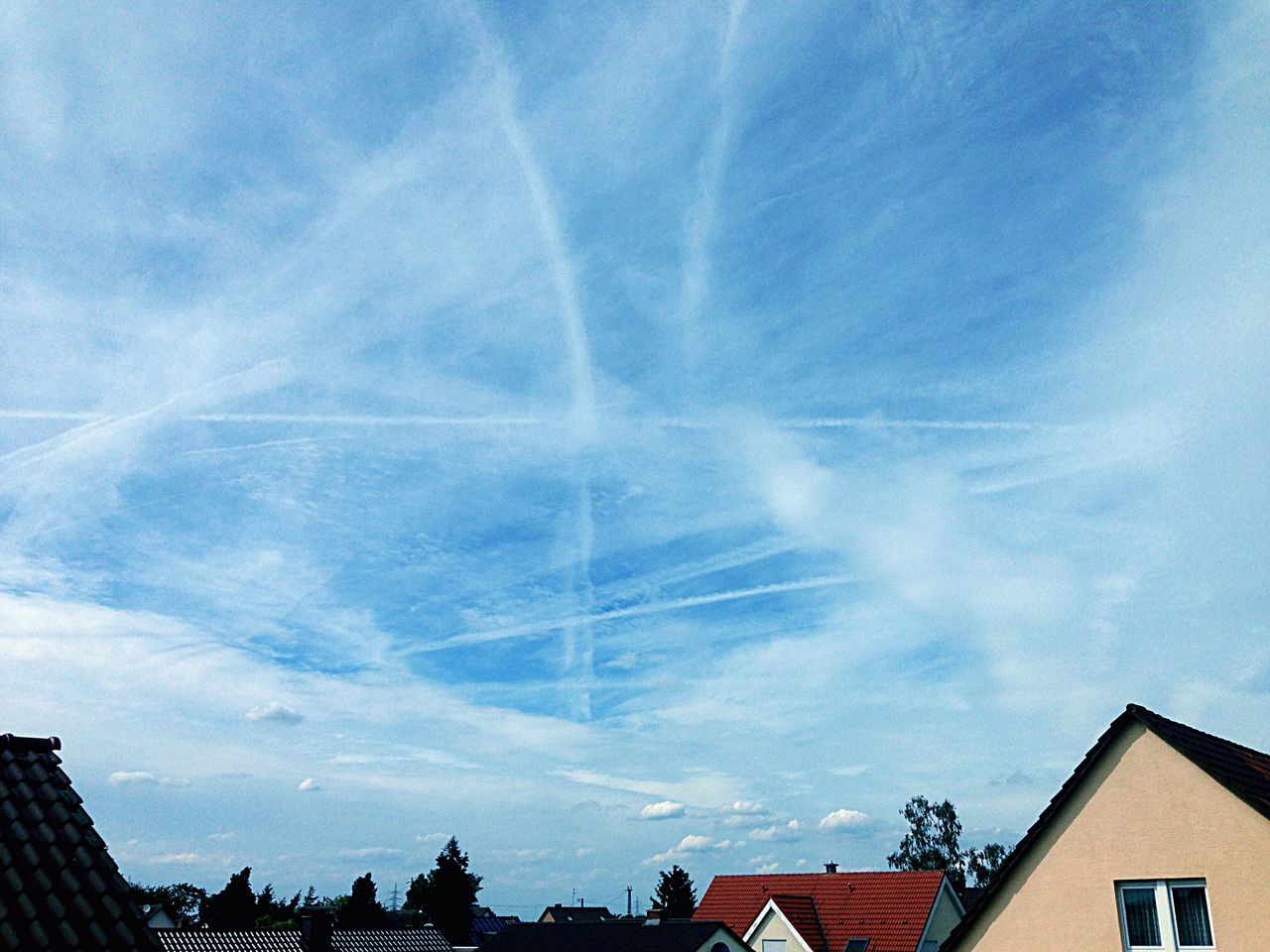 Líneas de aviones