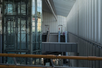 View of corridor of building