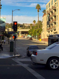 Traffic on city street