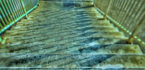 Full frame shot of staircase