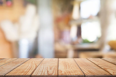 Close-up of objects on table