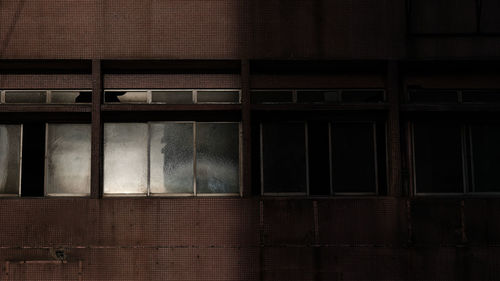 Low angle view of abandoned building