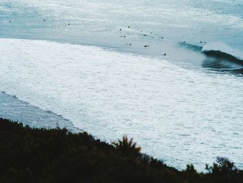 Scenic view of beach