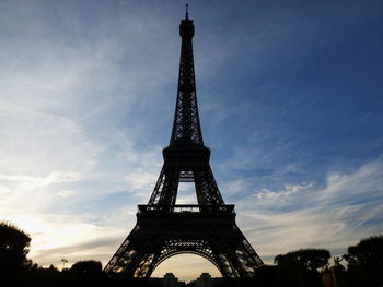 Low angle view of a tower