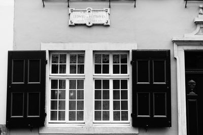 Facade of building