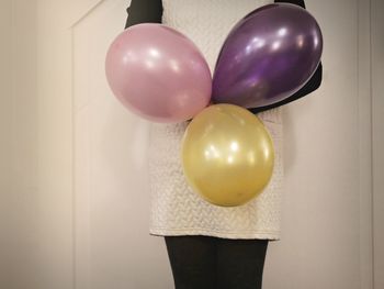 Close-up of balloons