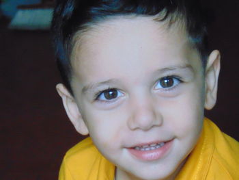 Portrait of smiling boy