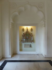 Entrance of building