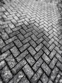 Full frame shot of tiled floor