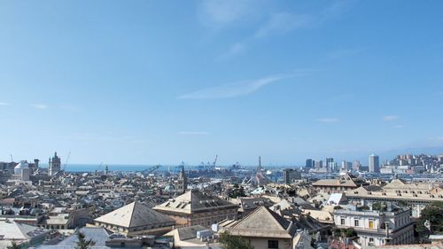 Cityscape against sky