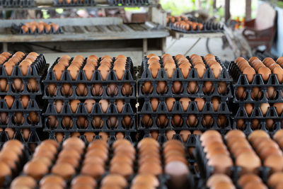 Various for sale at market stall