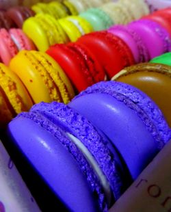 Close-up of colorful candies