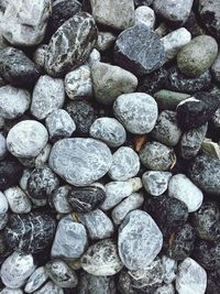 Full frame shot of stones