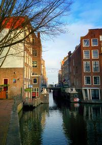 River with buildings in background