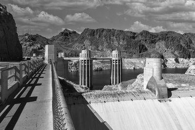 Hoover dam towers