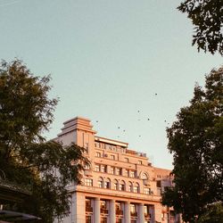 Low angle view of building against sky