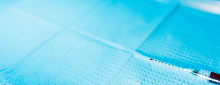 High angle view of swimming pool