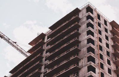 Low angle view of building against sky