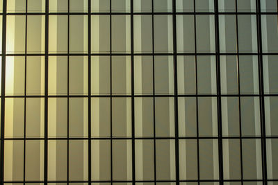 Full frame shot of glass window of building