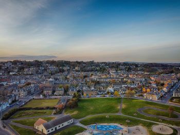 Broughty ferry from air