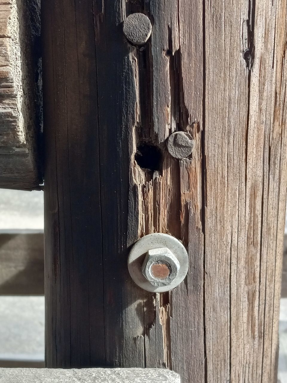 CLOSE-UP OF OLD WOODEN DOOR