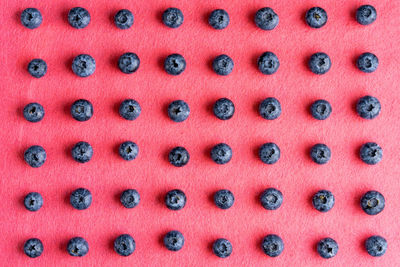 Full frame shot of red fruit