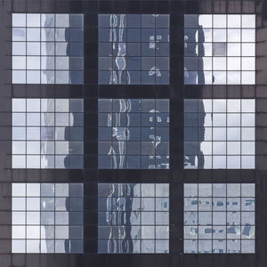 Full frame shot of glass window