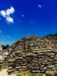 Built structure against blue sky