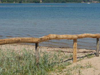 Scenic view of lake