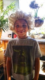 Portrait of a smiling girl