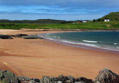 View of beach against sky