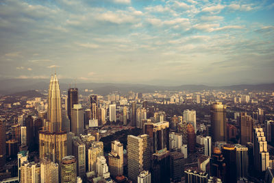 Aerial view of cityscape