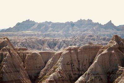 Scenic view of mountains